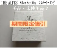 【未使用】THE ALFEE　Silver Key Ring　シルバーキーリングのサムネイル
