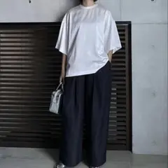 タグ付き未使用品】ローヘン lohen ベビーサテンTシャツブラウス