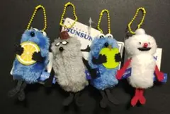 パペットスンスン ぬいぐるみマスコット フルーツver. 全4種セット