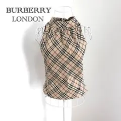 BURBERRY LONDON ノバチェック ビスチェ XS リボンのサムネイル