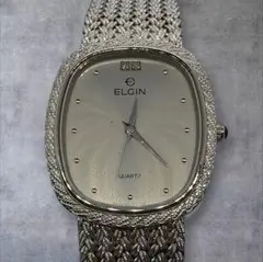 ELGIN エルジン FK276 クォーツ 腕時計 2P シルバー ユニセックスのサムネイル