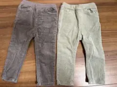 プティマイン　パンツ　コーデュロイ　90