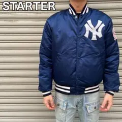 90s☆80s☆USA製☆スターター☆MLB☆ヤンキース☆ナイロンスタジャン☆M