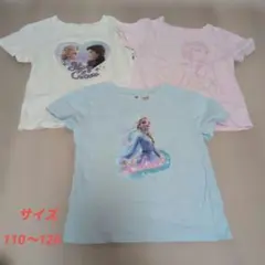 H&M アナと雪の女王 Tシャツ 3枚セットのサムネイル
