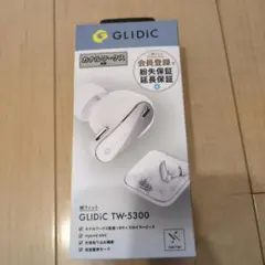 SB C&S GLIDiC TW-5300 紛失&延長保証パック ホワイト - メルカリ