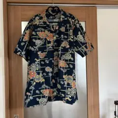 希少 R by45rpm インディゴアロハシャツ size6 コットン - メルカリ