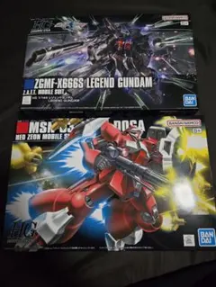 2品セット】HGUC ヤクトドーガ クェスエア／リガズィ【新品未開封