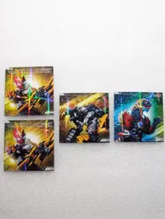 ウルトラマンオメガ　非売品シール　トライガロンアーマー＆トライガロン&レキネス