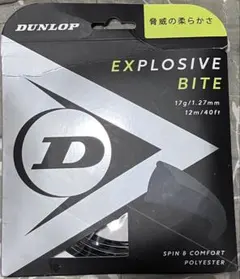 【DUNLOP】EXPLOSIVE BITE_テニス ストリング_ポリエステル