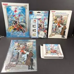 中古 幻想水滸伝V グッズ 5本 まとめ売り サウンドトラック CD など 