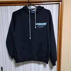 メンズ　Ｌ　パーカー　ブラック　黒　裏起毛