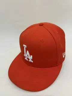 【NEW ERA】ロサンゼルス・ドジャース　ベースボールキャップ オレンジ