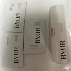 BYUR セラムフィットシャイニングトーンアップクリームピンクベージュ&サンプル