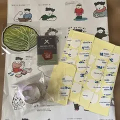 adessoワックスシールスタンプ＆おまけ紙博ナガキパーマデザインペーパー等