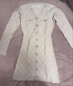 ダーリッチ　(ニットミニワンピ)