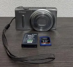 すぐ撮れる】Nikon COOLPIX S9500 未使用SDカード付 - メルカリ