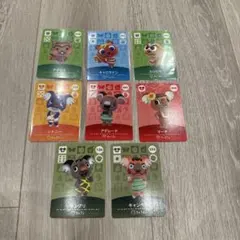 amiiboカード コアラ&リス　8枚セット