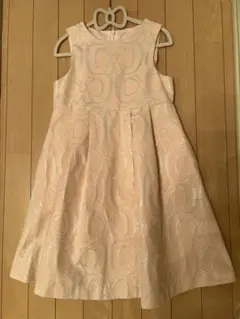 タルティーヌエショコラ⭐︎ジャガードワンピース⭐︎130⭐︎ピンク