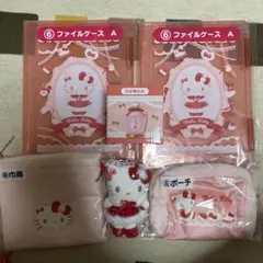 ハローキティ　一番くじ　当たりくじ　6点