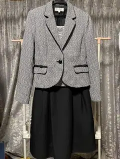 入学式 11号 セレモニースーツ 3点セット ジャケット ワンピース スカート