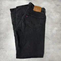 Levi's 505 ブラック　BIG E