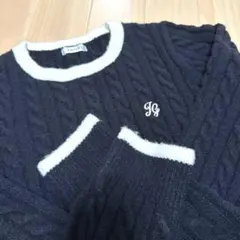 INGNI イング ロゴ入りニット ブラック