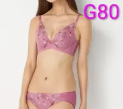 トリンプ チャーミングラマー スリムラインDeepV ブラショーツセット G80