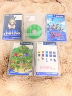 【美品】ゲームキューブソフト5本まとめ