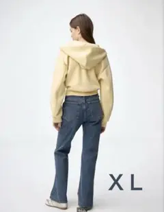 GU スリムフレアジーンズ ＸＬ未使用　極美品