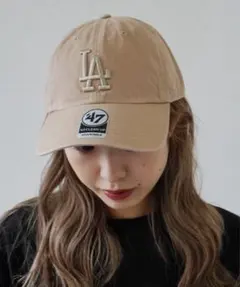 りんこ様専用 '47 NEW ERA LAロゴ刺繍 キャップ