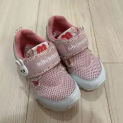 miki House メッシュキッズシューズ ピンク