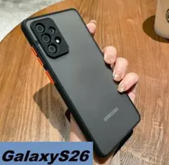 GalaxyS26 半透明　マット　黒　Galaxyケースのサムネイル