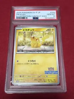 PSA10 ピカチュウ イラストレーションコンテスト 2024 242/SV-Pのサムネイル