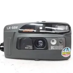 完動整備品 リコー LX-55W コンパクトフィルムカメラ ストロボ シャッター フィルムカメラ】RICOH LX-55W DATE をハードオフで550円で買っ