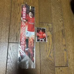 浦和レッズ 柴戸海選手　モバガチャ　ボンフィンベルト　クリアカード2種