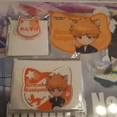 ブルーロック　ナンジャタウン　アクリルコースター　ネームバッジ　セット　國神練介