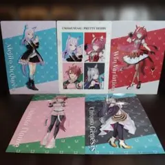 ローソン ウマ娘 コラボキャンペーン クリアファイル　5枚のサムネイル