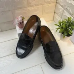 ❤️HARUTA ブラック ローファー　ブ24cm