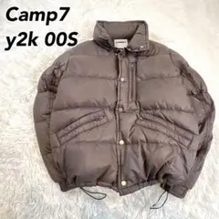 Camp7 ダウンジャケット y2k 00S 肉厚　保温性