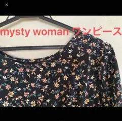mysty woman ミスティウーマンワンピース　花柄　長袖 アダストリアのサムネイル