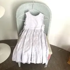 Bonpoint 6 薄紫色ノースリーブワンピース 100cm~