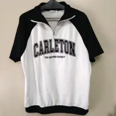 INGNI ジップアップ 半袖Tシャツ M