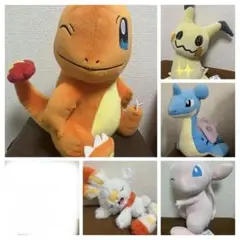 ポケモン‪☆ぬいぐるみ！まとめ売り‪☆6点セット！新品タグ付き