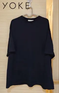 YASHIKI ニットTシャツ 半袖 コットン ネイビー サイズ1日本製 - メルカリ