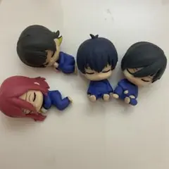 ブルーロック ガシャポン ねむらせ隊 4体セット