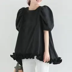 25AW✨未使用級 フィットモア ラメツイードティアードトップス 完売品 