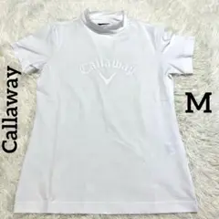 【極美品】Callaway レディース　モックネック　M ホワイト