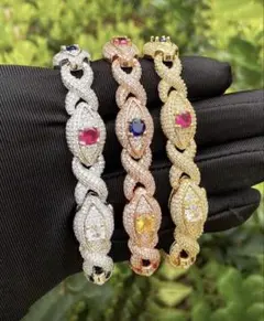 ICE OUT ROSE GOLD EYES chains