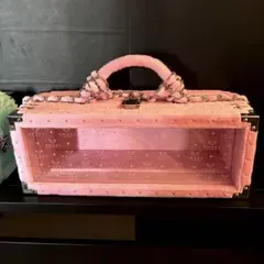 ANGEL CHAMPAGNE水色キルティングデザインとピンクもこもこ2つセット