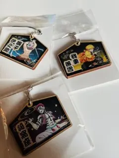 鬼滅の刃　木札　ストラップ　キーホルダー